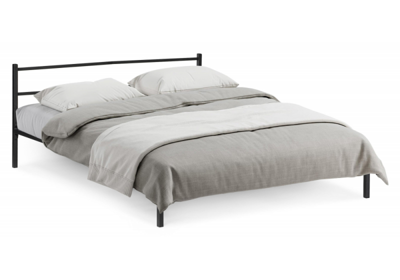 Кровать Фади 160х200 черная (161x). 