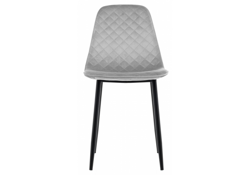 Стул на металлокаркасе Capri серый (43x48x87)