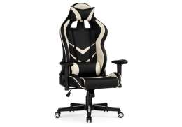 Компьютерное кресло Racer черное / бежевое (70x57x120)